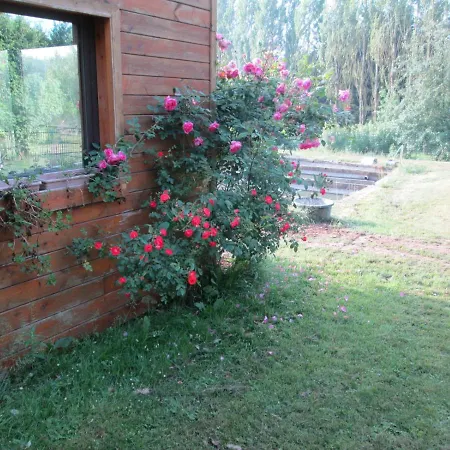 Prázdninový dům Neuf 150 M2 Devant Un Grand Prive De 2 Hectares Poissonneux Au Milieu Des Bois