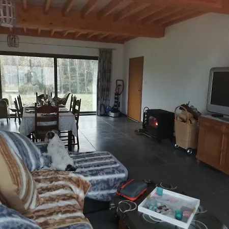 Holiday home Neuf 150 M2 Devant Un Grand Prive De 2 Hectares Poissonneux Au Milieu Des Bois